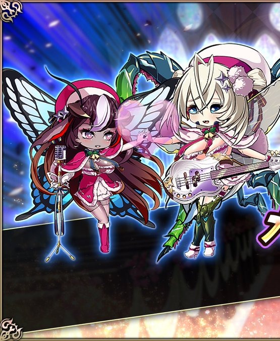エデンズリッターグレンツェのデフォルメキャラクターイラスト