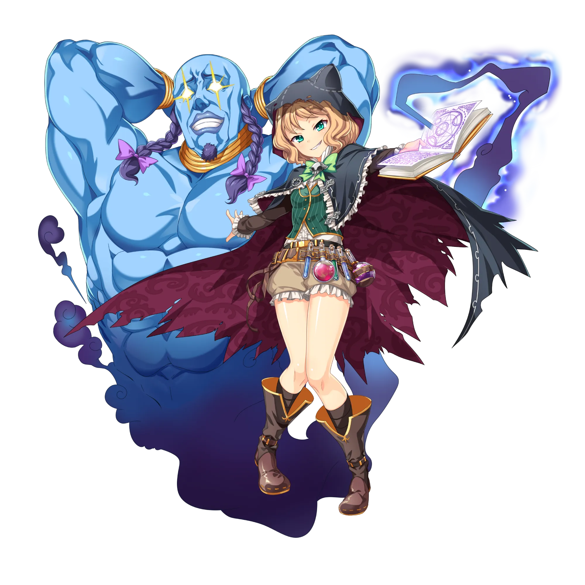 魔王カリンちゃんRPG 登場キャラクター ケイファのイラスト