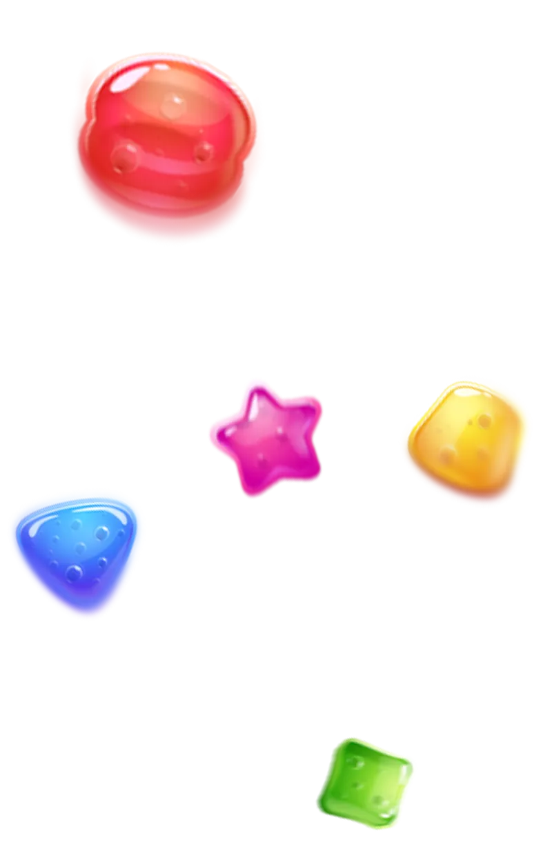 スイートホームメイド パズルのカラーピース素材