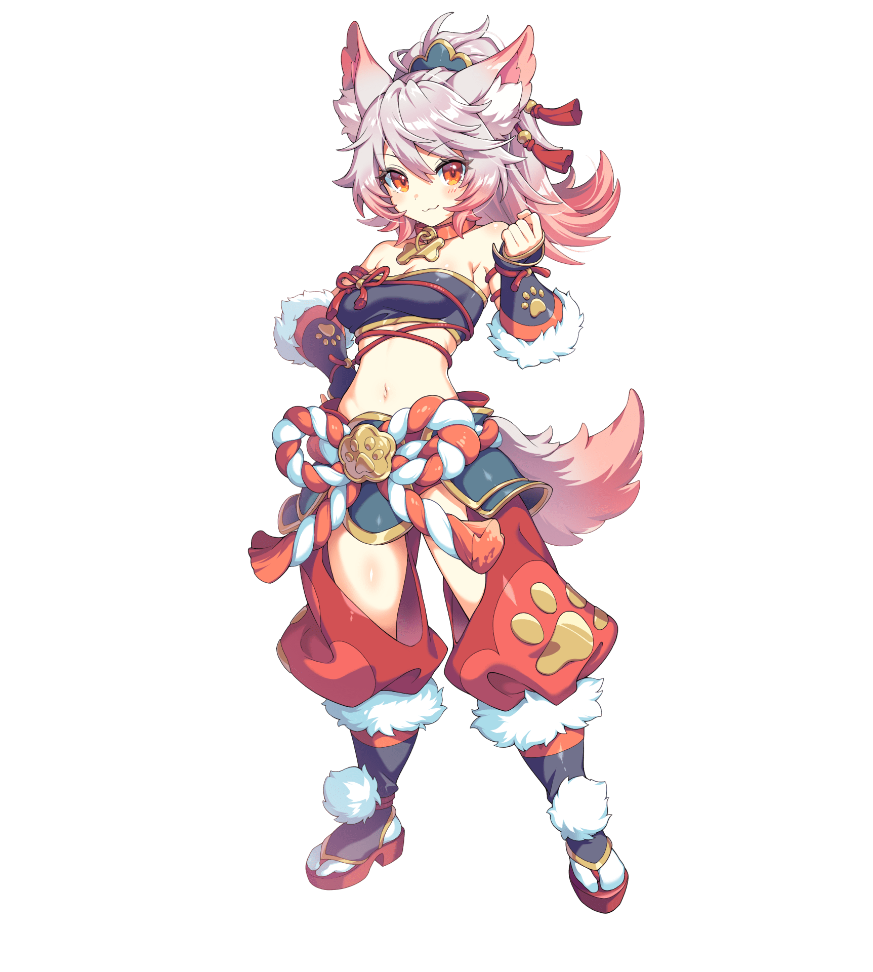 あやかしランブル！からテクロノスXに登場するアスカの立ち絵