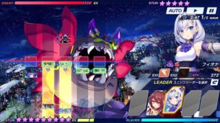 ティンクルスターナイツX バトルシステム画面