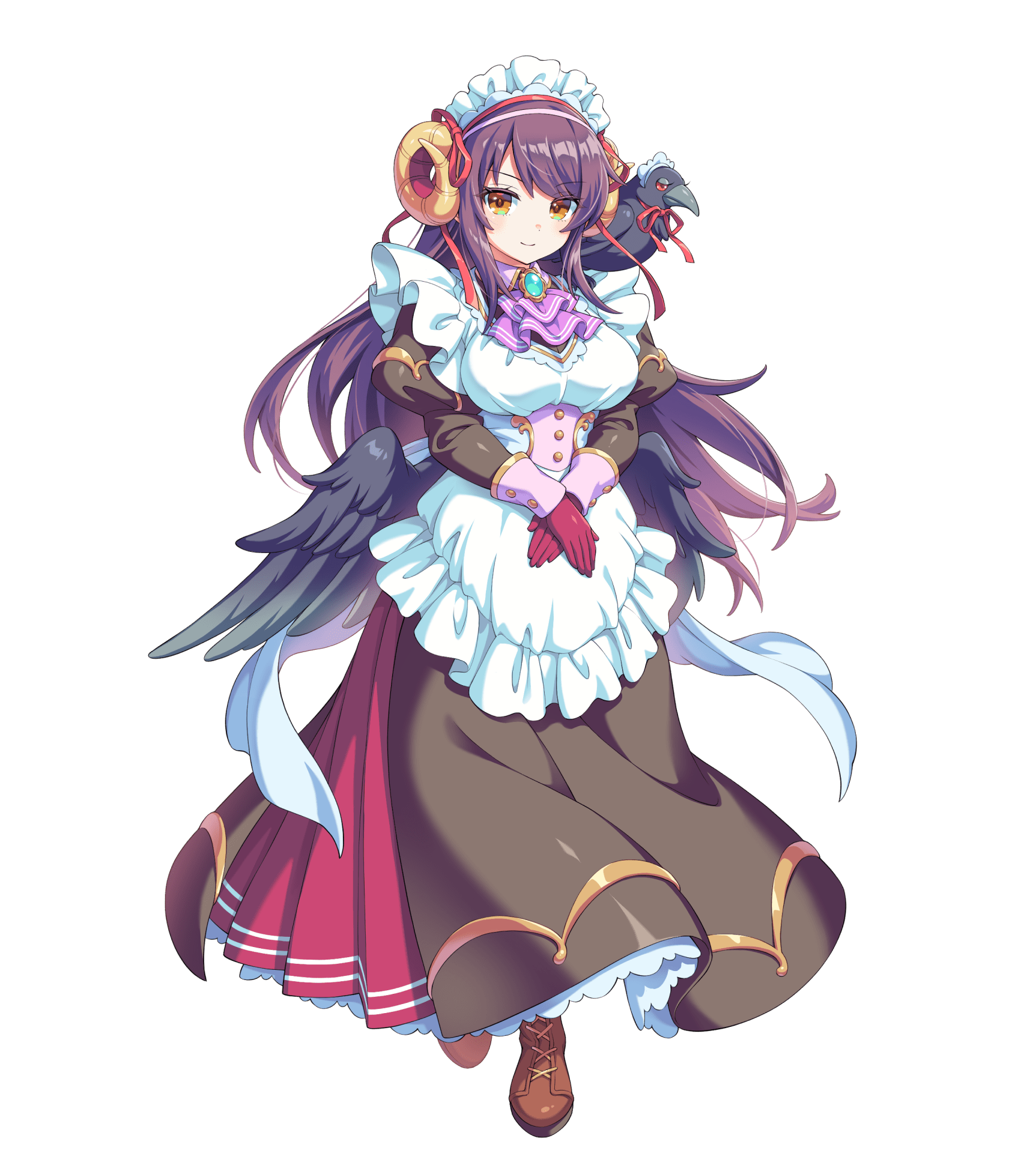 神姫PROJECTからテクロノスXに登場するアモンの立ち絵