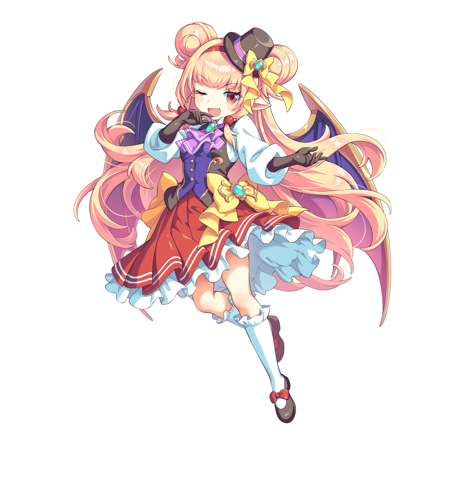 神姫PROJECTからテクロノスXに登場するディアボロスの立ち絵